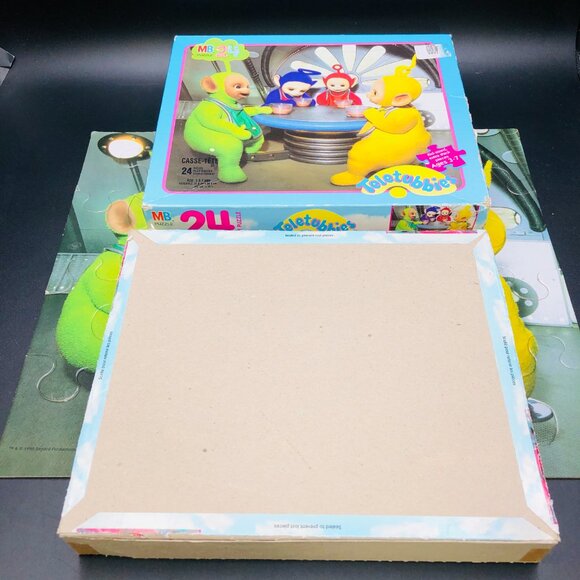 Vintage 1998 TELETUBBIES Characters Lunchtime Jigsaw Puzzle: 24 pcs COMPLETE - Picture 14 of 15